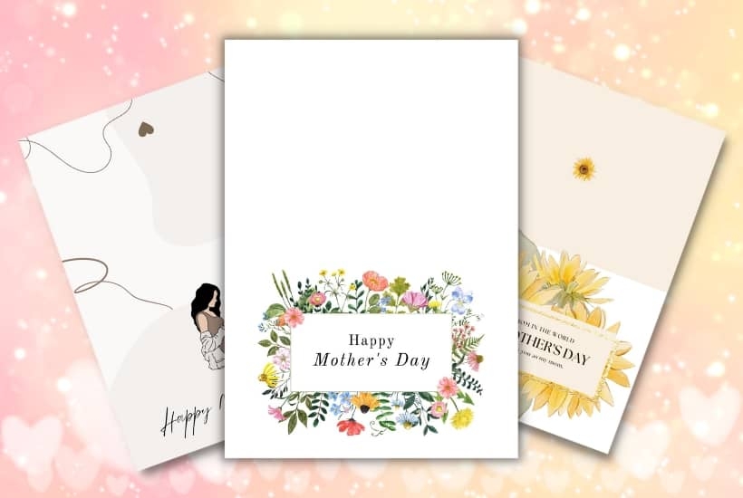 10 Adorable Free Printable Homemade Mother 39 s Day Cards