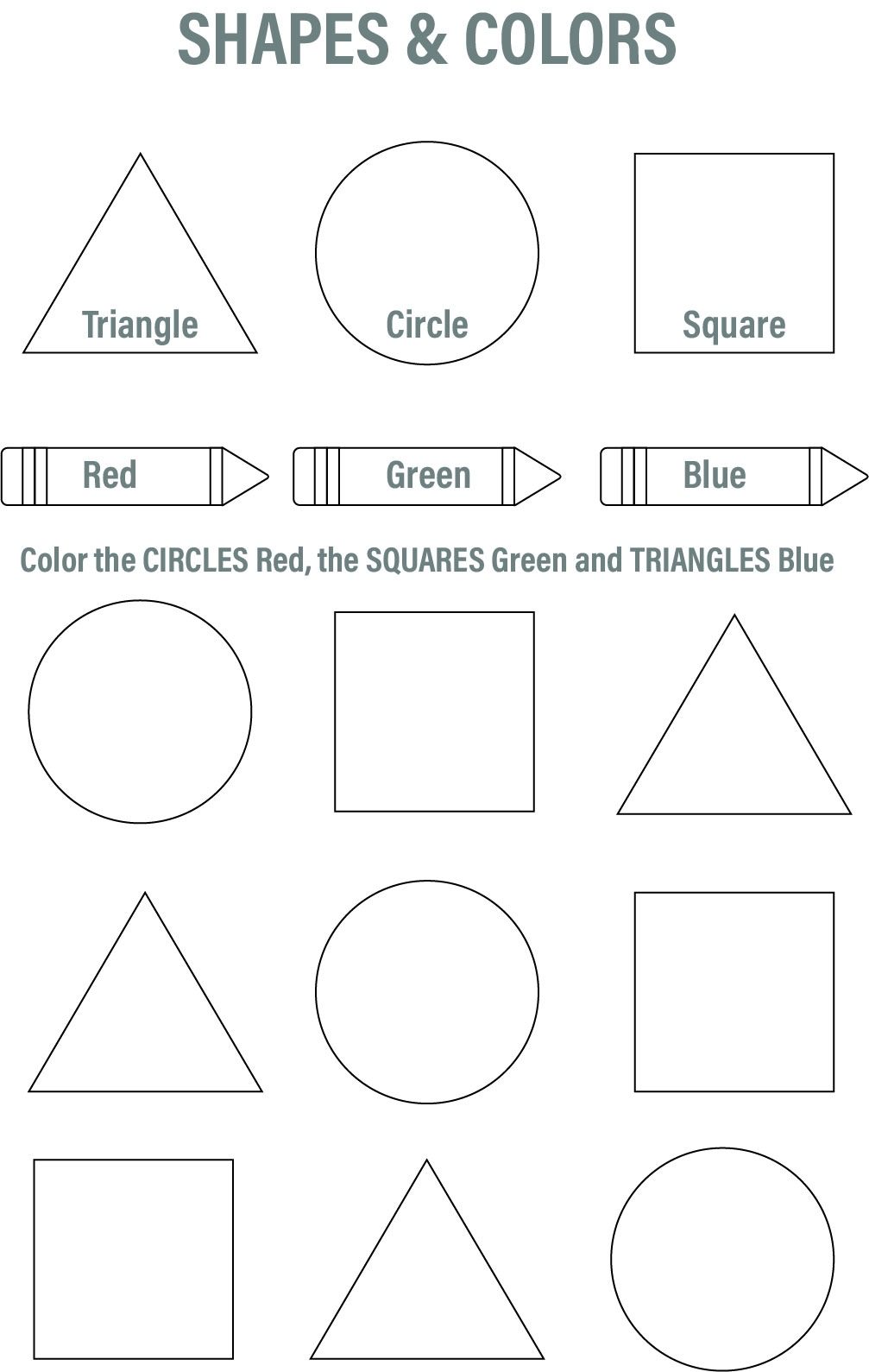 free printable a worksheets for preschool