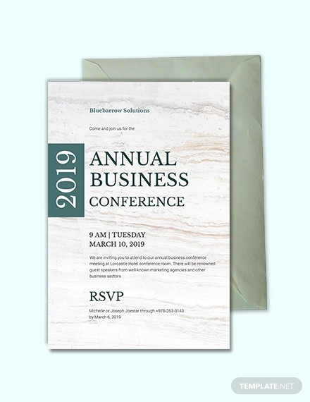 10 Conference Invitation Templates Word Illustrator Publisher