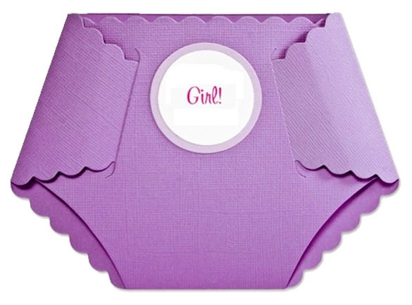 diaper invitation template