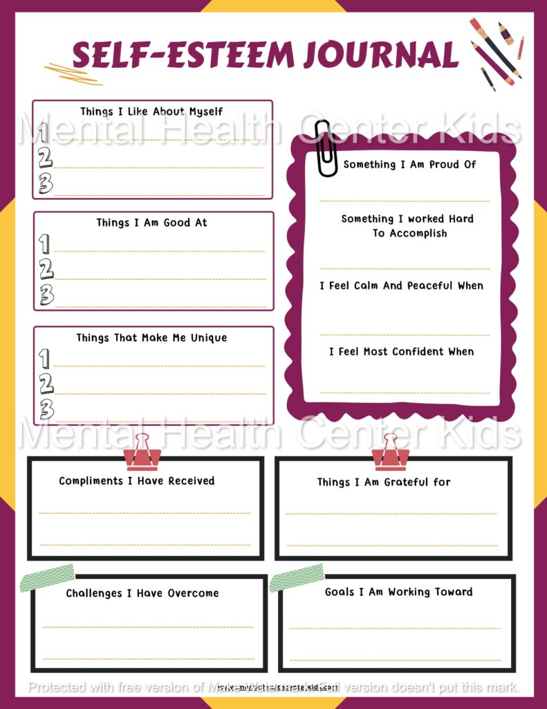 10 Self Esteem Worksheets Worksheets Library
