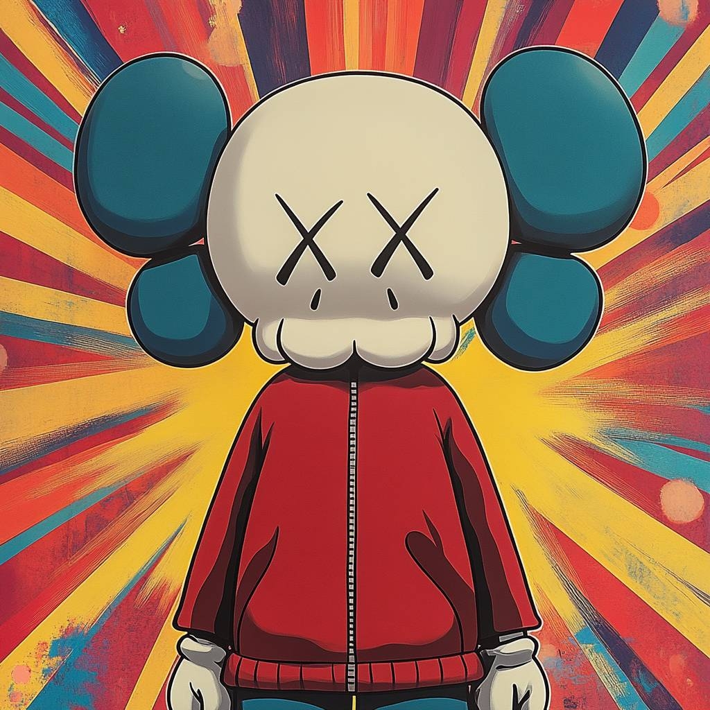 Kaws Coloring Pages