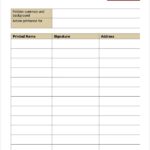 13 Free Printable Petition Templates Word PDF Documents
