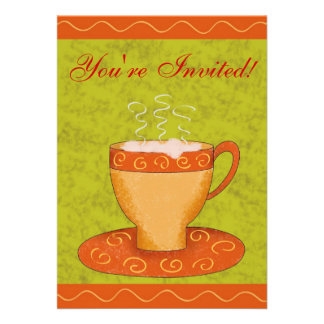 160 Coffee Morning Invitations Coffee Morning Announcements Invites 