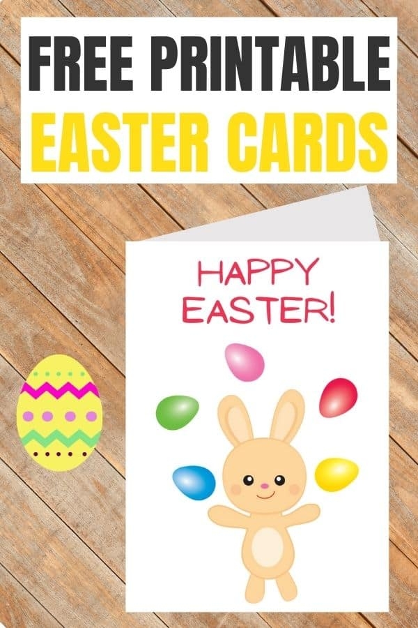printable easter cards template