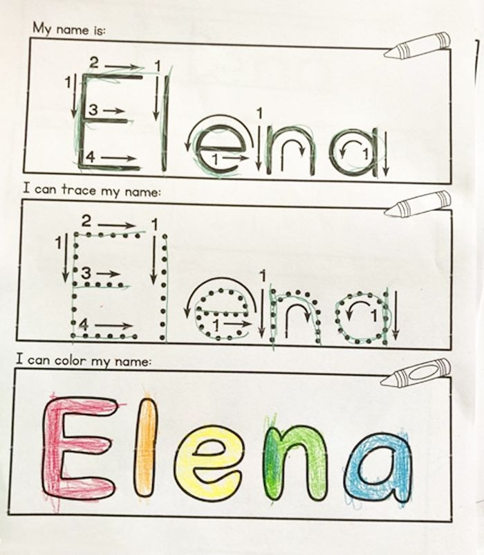 19 Free Printable Name Writing Practice Worksheets