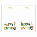 1st Birthday Printable Card