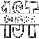 1st Grade Coloring Pages Wecoloringpage