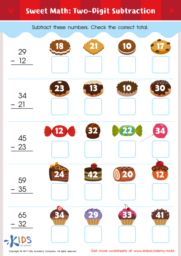2 Digit Subtraction Worksheets Worksheets For Kindergarten