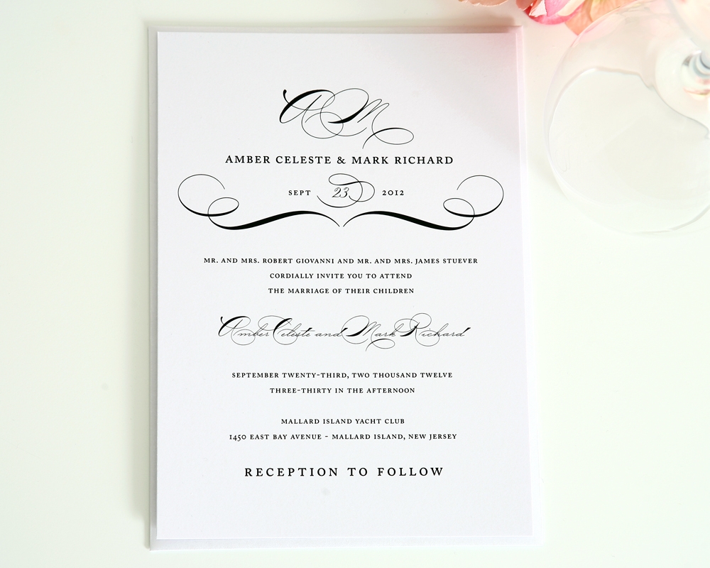 20 Contemporary Wedding Invitation Examples BonFX