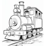 20 Free Printable Train Coloring Pages With PDF Download 54 OFF