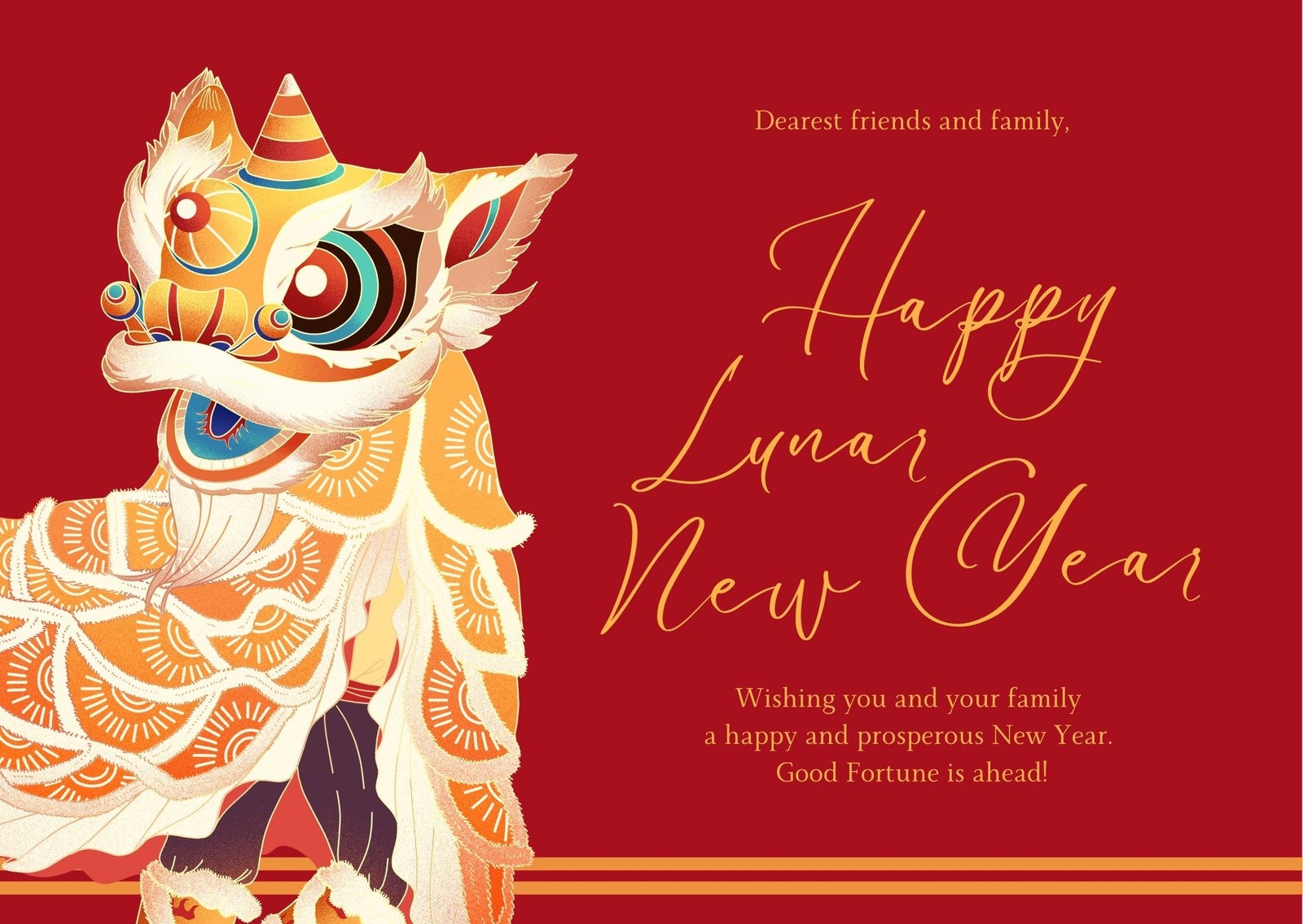 2025 Lunar New Year Cards Free Printable Randa R Brown