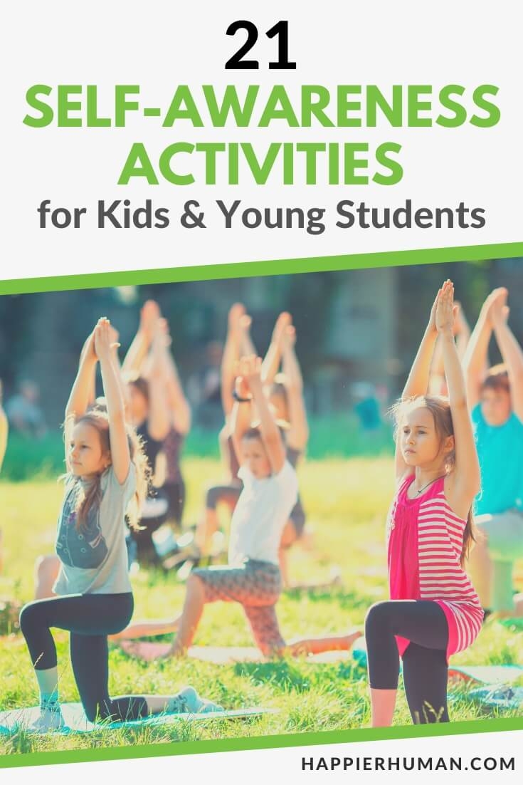 free printable self awareness activities for kids