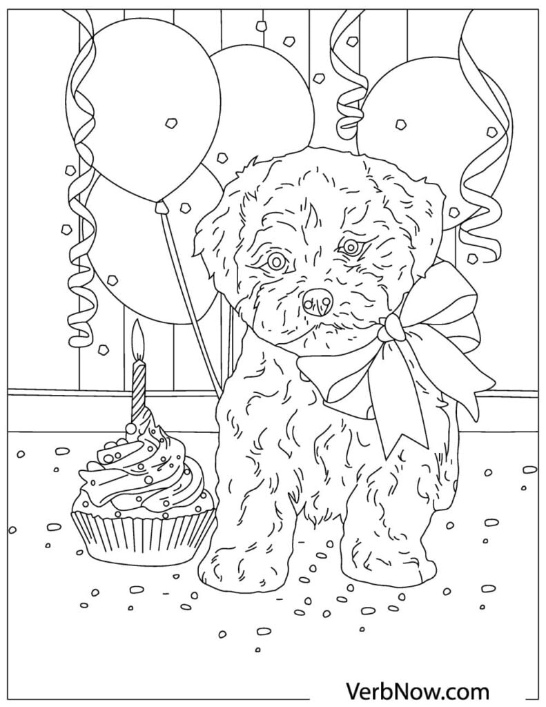 22 PUPPY Coloring Pages For Download Printable PDF 