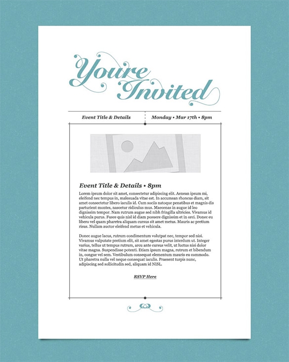 25 Email Invitation Templates PSD Vector EPS AI Free Premium 