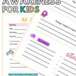 28 Self Awareness Activities For Kids Printable PDF Coping Skills