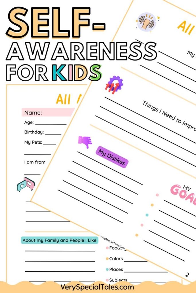 28 Self Awareness Activities For Kids Printable PDF Coping Skills