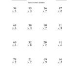 30 2 Digit By 2 Digit Multiplication Worksheets Worksheets Decoomo