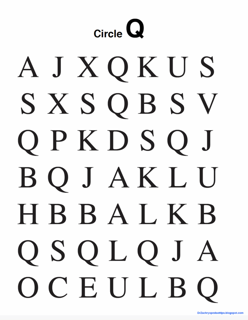 30 Free Printable Visual Scanning Worksheets Worksheets Library