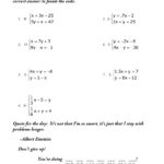 30 Systems Of Equations Elimination Worksheet