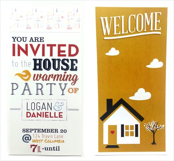 35 Housewarming Invitation Templates In Illustrator MS Word Pages 