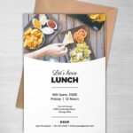 38 Lunch Invitation Templates PSD AI Word Free Premium Templates