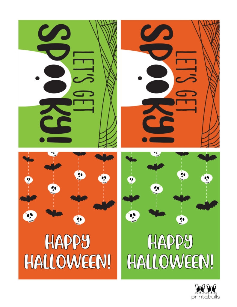 40 Free Printable Halloween Cards Printabulls
