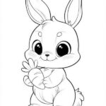 43 Cute Bunny Coloring Pages For Kids And Adults Our Mindful Life In