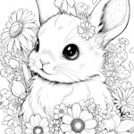 44 Cute Bunny Coloring Pages For Kids And Adults Our Mindful Life