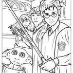 44 Harry Potter Coloring Pages Free PDF Printables Harry Potter