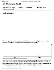 5 4 Worksheet Part 2 pdf Course Hero