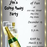 5 Farewell Drinks Invitation Design Templates PSD AI
