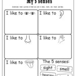 5 Senses Preschool Worksheets PDF PDF Worksheets Library