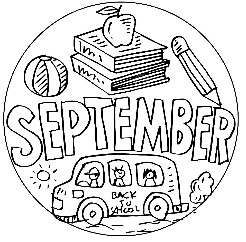Coloring Pages September