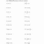 50 Multi Step Equations Worksheet Pdf Chessmuseum Template Library