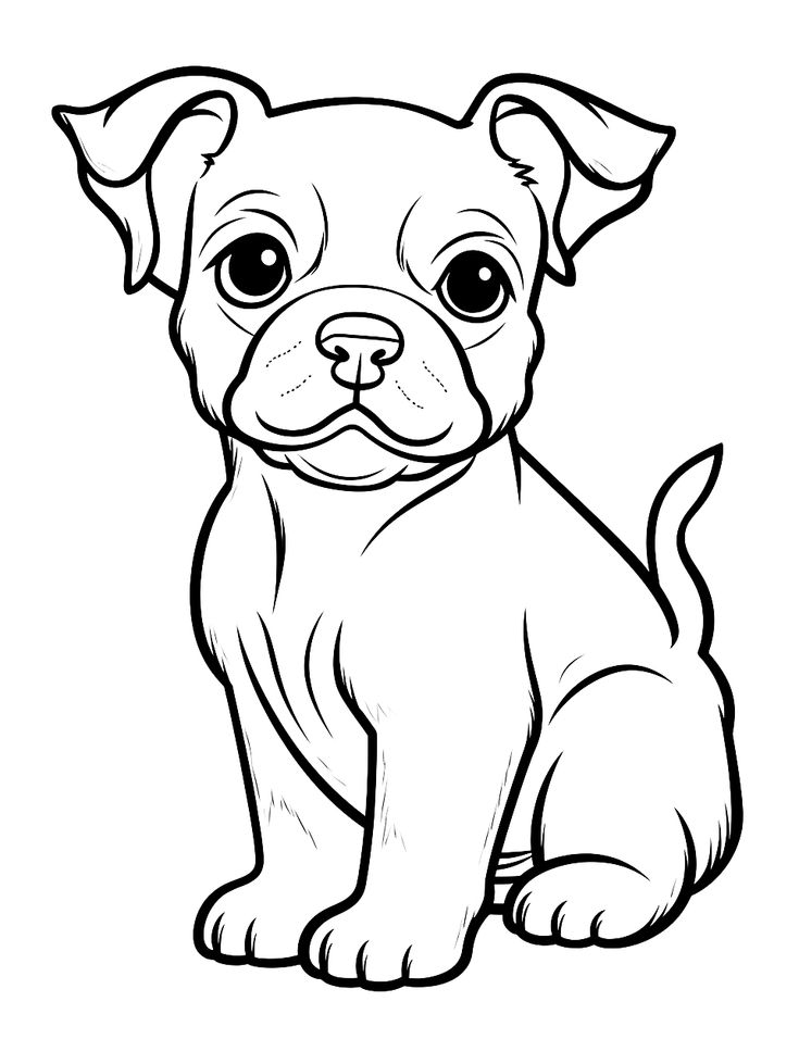 50 Puppy Coloring Pages 2024 Free Printable Sheets Dog Coloring Page