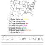 50 States Worksheets Research And Fill in the Blanks Worksheets Library
