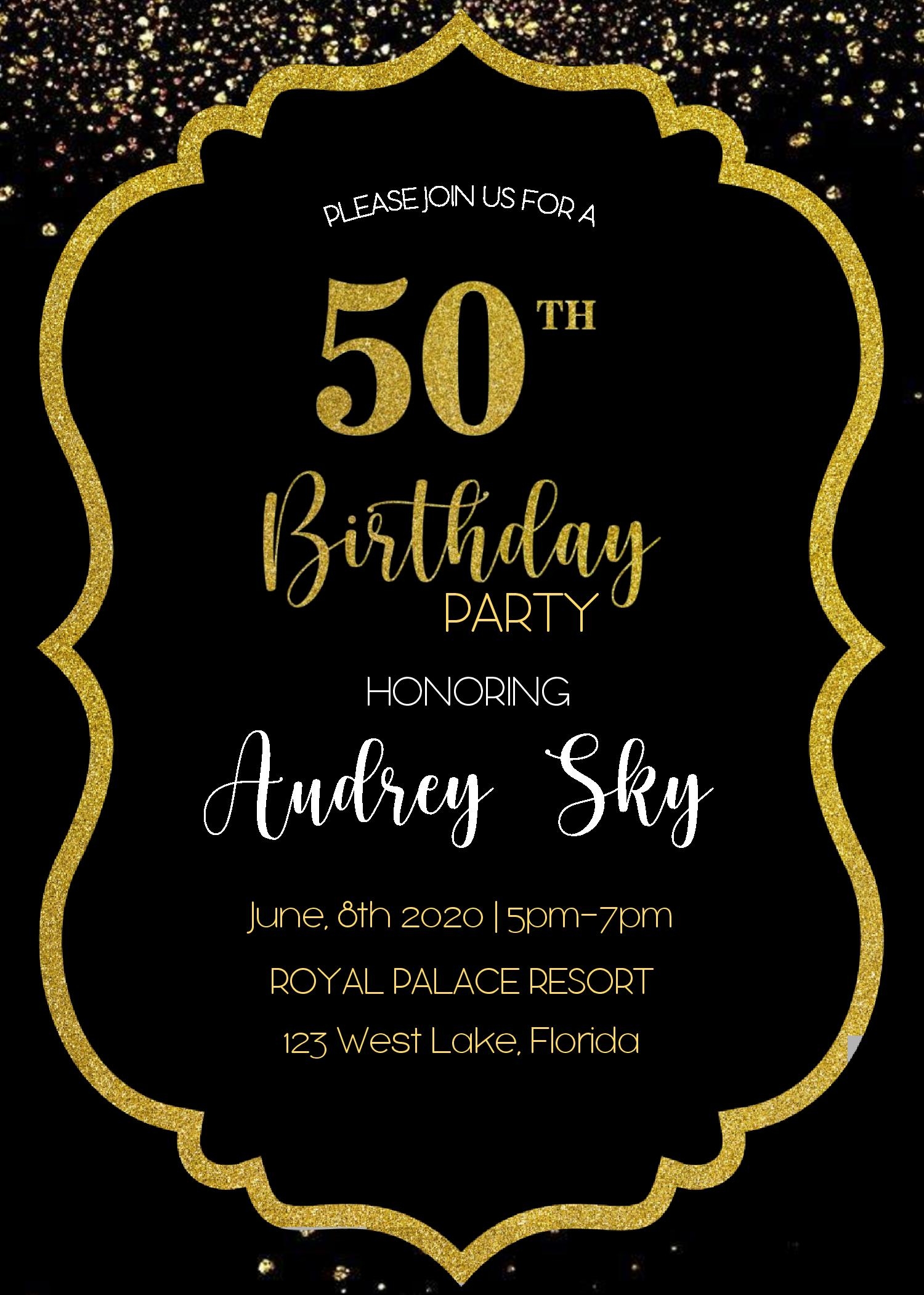 downloadable birthday invitation templates