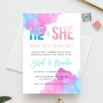 58 Customize Our Free Blank Gender Reveal Invitation Template In Word