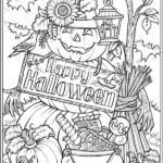 6 FREE Fall And Halloween Coloring Pages Card Making Pumpkin