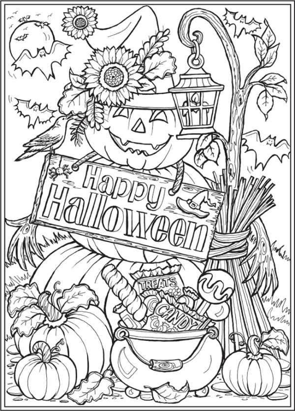 6 FREE Fall And Halloween Coloring Pages Card Making Pumpkin