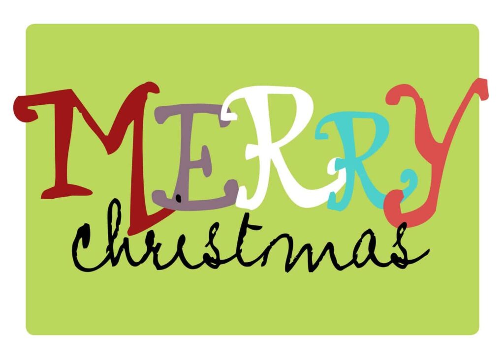 6 MERRY FREE PRINTABLE HOLIDAY CARDS