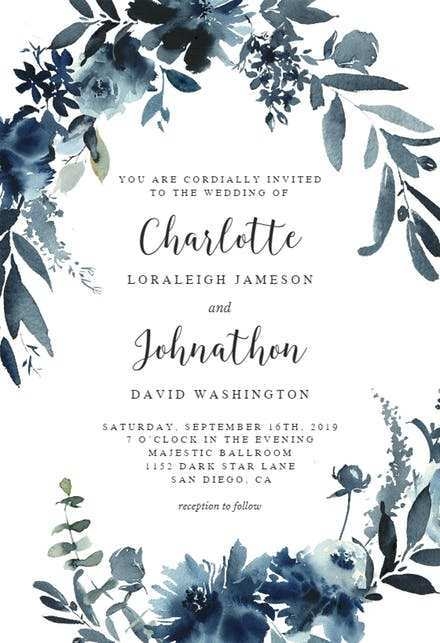 61 How To Create Civil Wedding Invitation Template In Word For Civil