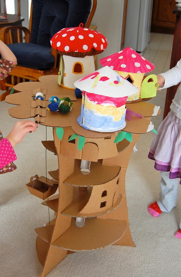 70 Cool Homemade Cardboard Craft Ideas