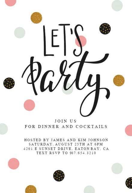 74 Printable Free End Of Year Party Invitation Template Layouts By Free