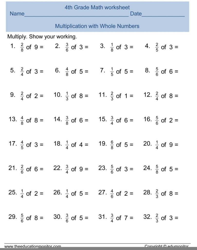 7Th Grade Math Worksheets Free Printable With Answers Common Core