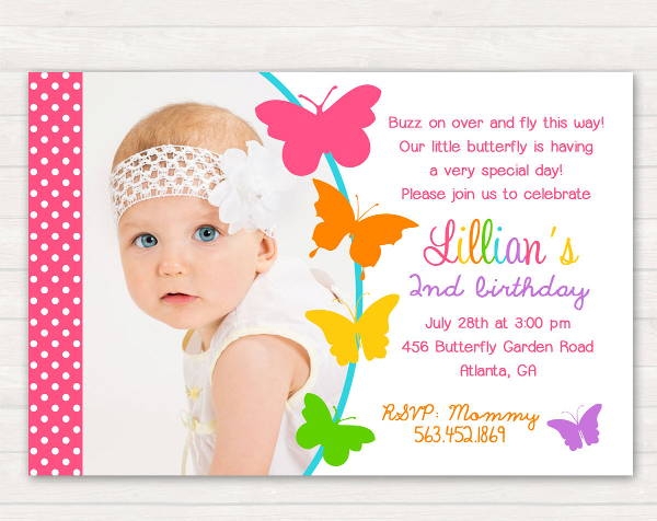 editable butterfly invitation template