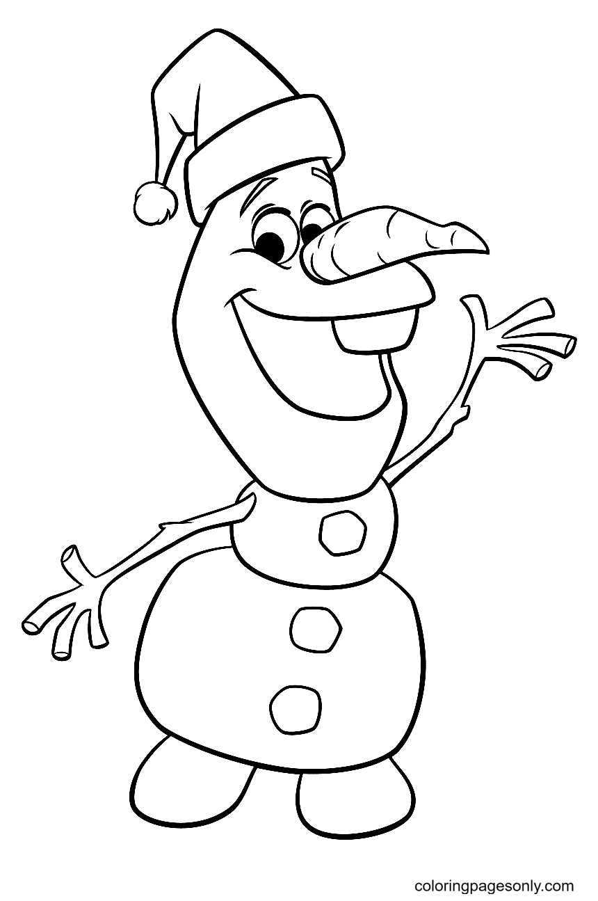 Coloring Pages Olaf