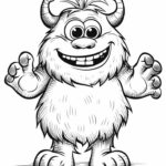 9 Free Printable Monster Coloring Pages For Kids Monster Coloring