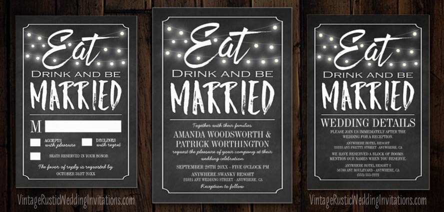 92 Chalkboard Wedding Invitations Chalkboard Wedding Invitations